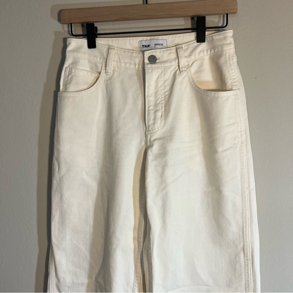 Aritzia TNA Groundwork Baggy Pants Size 0 Mid-Rise Barrel Leg Wide Fit - Picture 5 of 8